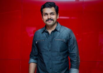 Karthi Sivakumar at Nenjil Thunivirunthal Audio Launch