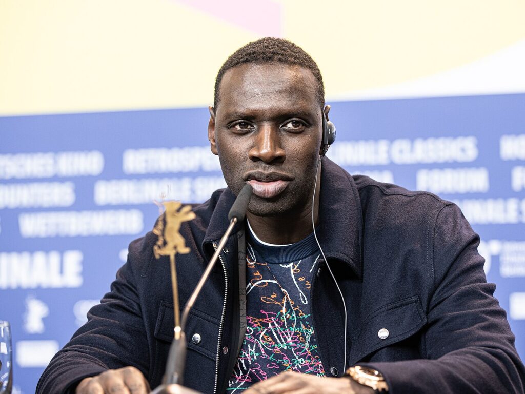 French actor Omar Sy, star of the Netflix series Lupin
