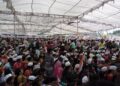 Crowd at Ramlila Maidan, Delhi
