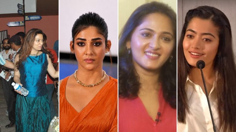 Juhi Chawla, Nayanthara, Anushka Shetty and Rashmika Mandanna