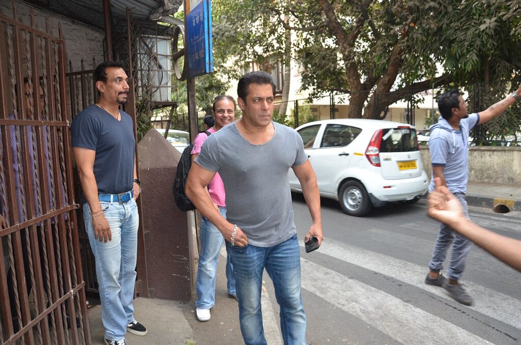 Bollywood actor Salman Khan, who has played the character Prem in at least 15 films