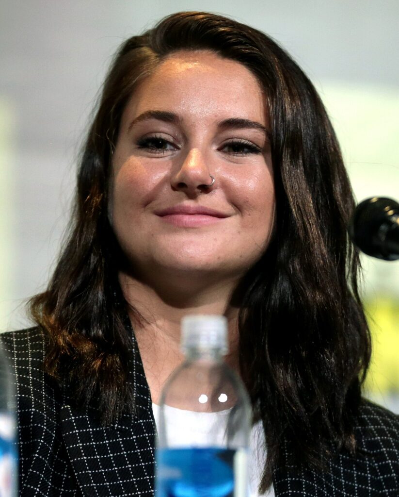 Hollywood actor Shailene Woodley, star of The Descendants and The Fault in Our Stars