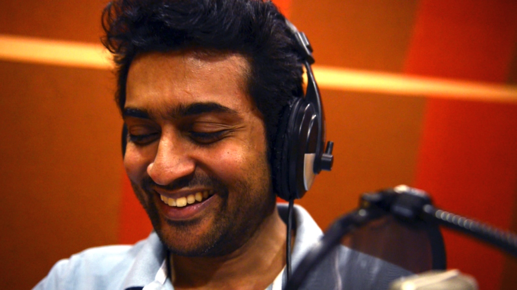 Tamil actor Suriya, lead of Soorarai Pottru, at a public event