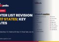 Voter list revision in 17 states and UTs, Buzzpedia explainer